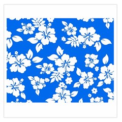 Blue Hawaiian Large Satin Scarf (square) by AlohaStore