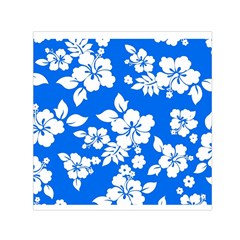 Blue Hawaiian Small Satin Scarf (square)