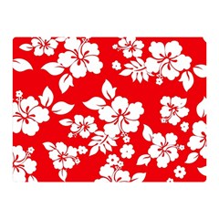 Red Hawaiian Double Sided Flano Blanket (mini) 