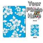 Light Blue Hawaiian Multi-purpose Cards (Rectangle)  Front 6