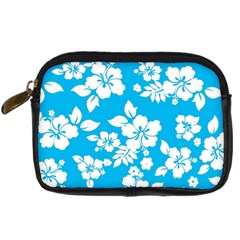 Light Blue Hawaiian Digital Camera Cases by AlohaStore