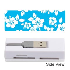 Light Blue Hawaiian Memory Card Reader (stick)  by AlohaStore