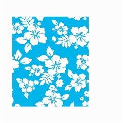 Light Blue Hawaiian Small Garden Flag (two Sides)