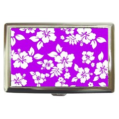 Purple Hawaiian Cigarette Money Cases by AlohaStore