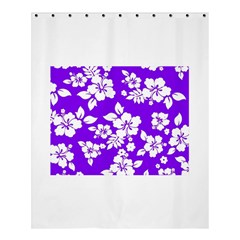 Violet Hawaiian Shower Curtain 60  X 72  (medium)  by AlohaStore