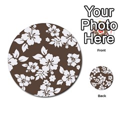 Sepia Hawaiian Multi-purpose Cards (round)  by AlohaStore