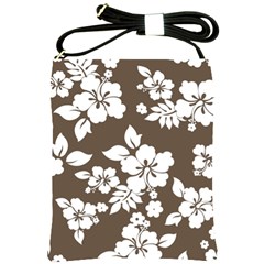 Sepia Hawaiian Shoulder Sling Bags by AlohaStore