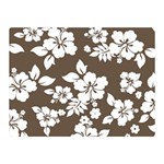 Sepia Hawaiian Double Sided Flano Blanket (Mini)  35 x27  Blanket Back