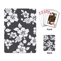 Gray Hawaiian Playing Card by AlohaStore