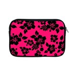 Dark Pink Hawaiian Apple iPad Mini Zipper Cases Front