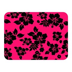 Dark Pink Hawaiian Double Sided Flano Blanket (mini)  by AlohaStore