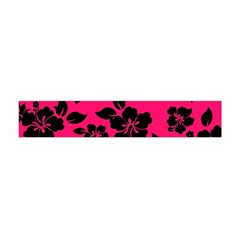 Dark Pink Hawaiian Flano Scarf (mini) by AlohaStore