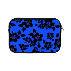 Dark Blue Hawaiian Apple Ipad Mini Zipper Cases by AlohaStore