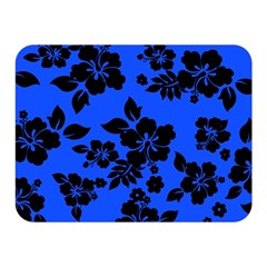 Dark Blue Hawaiian Double Sided Flano Blanket (mini)  by AlohaStore