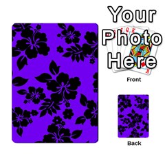 Violet Dark Hawaiian Multi-purpose Cards (rectangle)  by AlohaStore