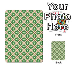 Crisscross Pastel Green Beige Multi-purpose Cards (rectangle)  by BrightVibesDesign