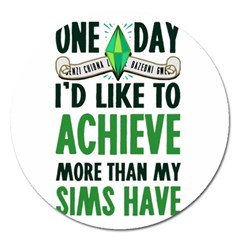 Sims Magnet 5  (Round)