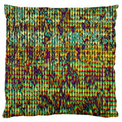 Multicolored Digital Grunge Print Standard Flano Cushion Case (one Side) by dflcprints