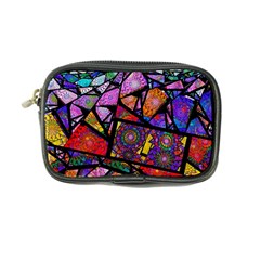 Fractal Stained Glass Coin Purse by WolfepawFractals