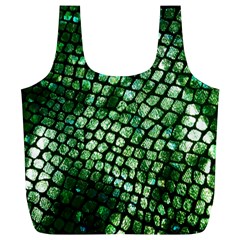 Dragon Scales Full Print Recycle Bags (l)  by KirstenStar