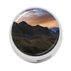 Sunset Scane At Cajas National Park In Cuenca Ecuador 4-port Usb Hub (two Sides)  by dflcprints