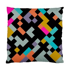 Connected Shapes                                                                             	standard Cushion Case (two Sides) by LalyLauraFLM
