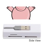 Pink Rhino Memory Card Reader (Stick)  Front