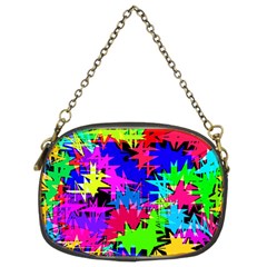 Colorful Shapes                                                                             	chain Purse (two Sides)