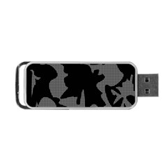 Decorative Elegant Design Portable USB Flash (One Side)