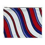 Decorative Lines Cosmetic Bag (XL) Front