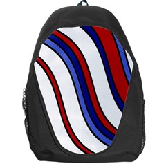 Decorative Lines Backpack Bag by Valentinaart