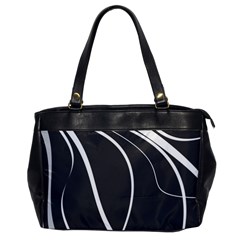 Black And White Elegant Design Office Handbags by Valentinaart