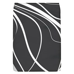 Black And White Elegant Design Flap Covers (s)  by Valentinaart