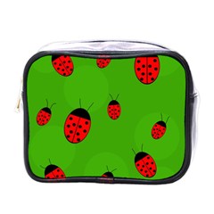 Ladybugs Mini Toiletries Bags by Valentinaart
