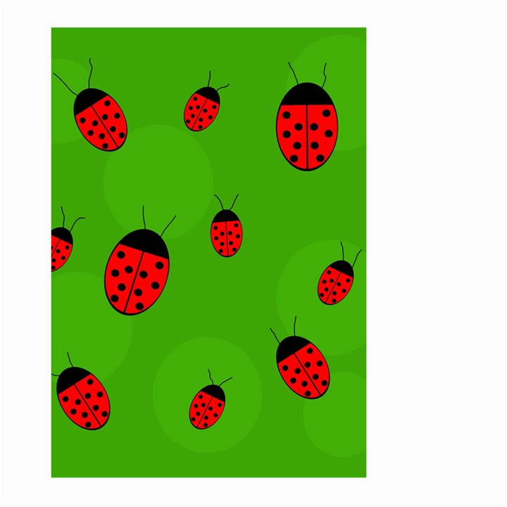 Ladybugs Large Garden Flag (Two Sides)
