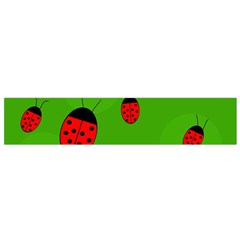 Ladybugs Flano Scarf (small) by Valentinaart