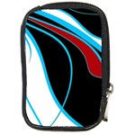 Blue, Red, Black And White Design Compact Camera Cases Front