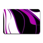 Purple Elegant Lines Small Doormat  24 x16  Door Mat