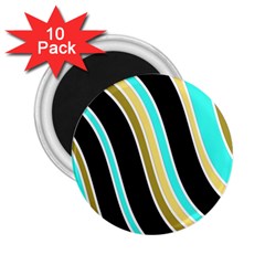 Elegant Lines 2 25  Magnets (10 Pack)  by Valentinaart