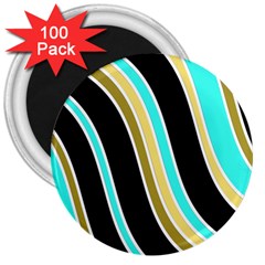 Elegant Lines 3  Magnets (100 Pack) by Valentinaart