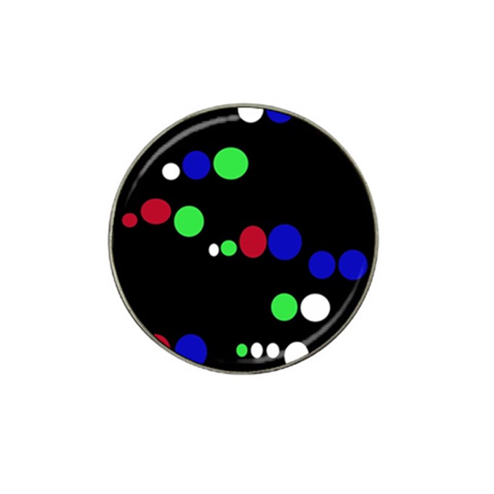 Colorful Dots Hat Clip Ball Marker (10 pack)