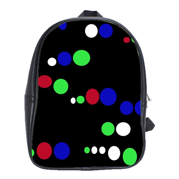 Colorful Dots School Bags(Large) 