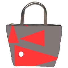 Decorative Abstraction Bucket Bags