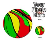 Colors Of Jamaica Multi-purpose Cards (Round)  Front 22