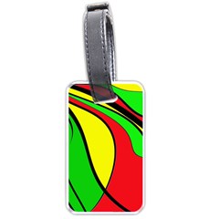 Colors Of Jamaica Luggage Tags (one Side)  by Valentinaart