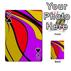 Colorful Lines Playing Cards 54 Designs 