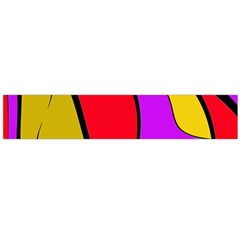 Colorful Lines Flano Scarf (large) by Valentinaart