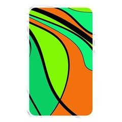 Green And Orange Memory Card Reader by Valentinaart