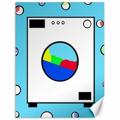 Washing Machine  Canvas 18  X 24   by Valentinaart