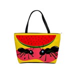 Ants and watermelon  Shoulder Handbags Front